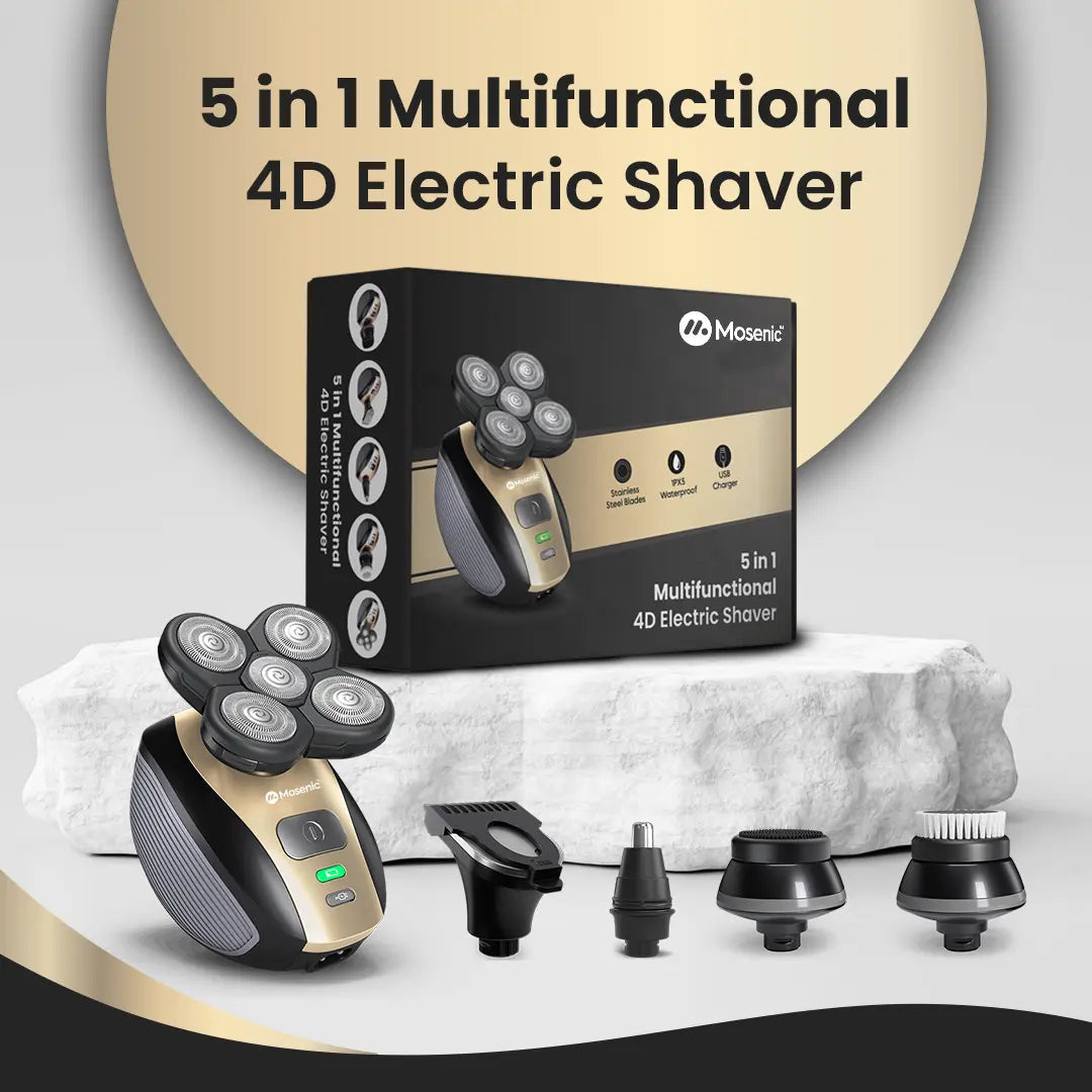 Mosenac™ 5 In 1 Multifunctional 4D Electric Shaver