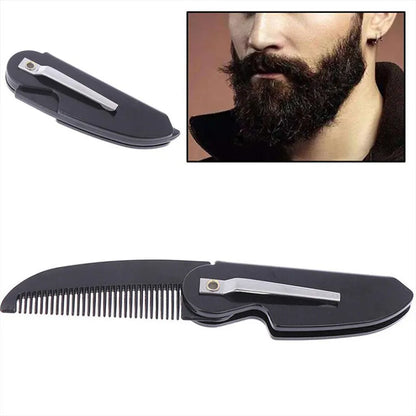 Gentle Groom Beard Brush and Mustache Comb